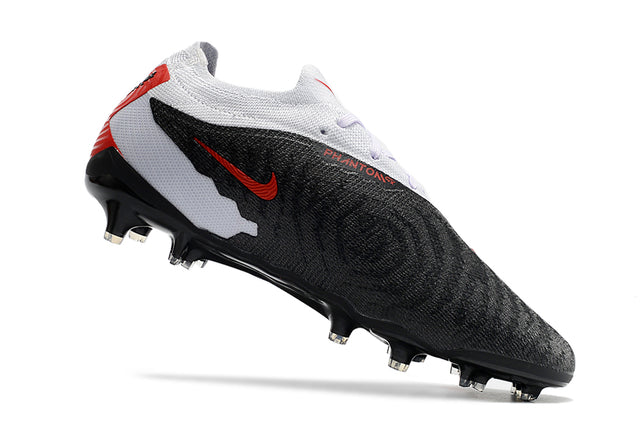 Chuteira Nike Campo Phantom GX Elite FG - Branco/Preto