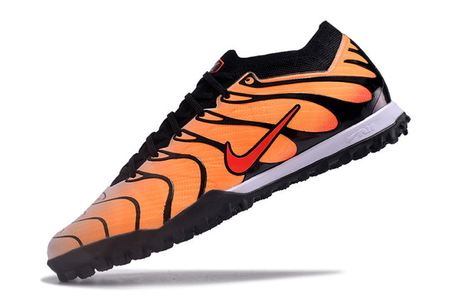 Chuteira Nike Mercurial Vapor 15 Elite Society - Laranja/Preto