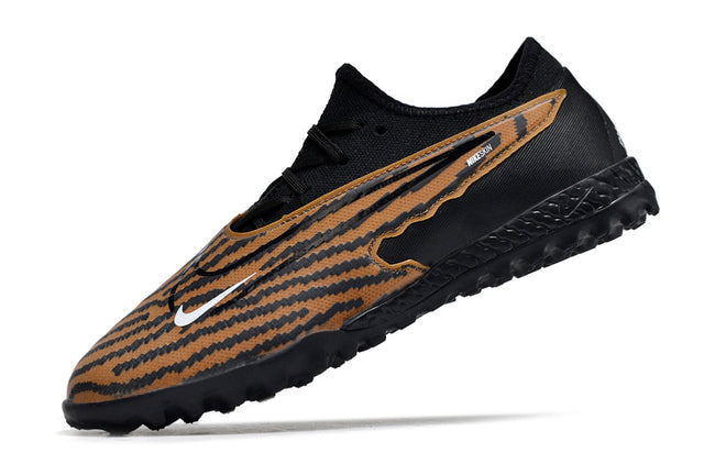 Chuteira Nike Phantom GX Pro Society TF - Marrom/Preto
