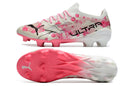 Chuteira Puma Ultra 1.3 Campo FG - Branco/Rosa