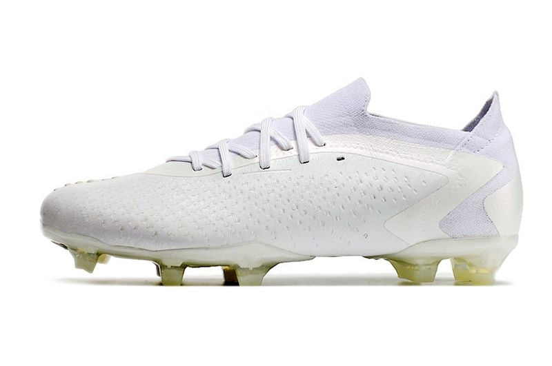 Chuteira Adidas Predator Accuracy.1 Low FG - All White