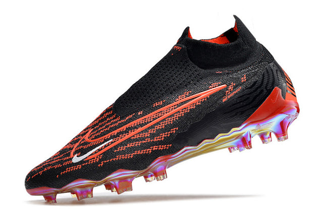 Chuteira Nike Campo Phantom GX Elite FG - Preto/Vermelho