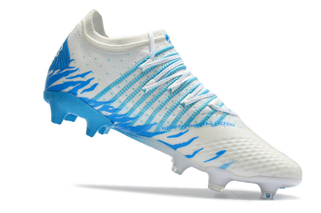 Chuteira Puma Future Z 1.4 Campo FG/AG - Branco/Azul