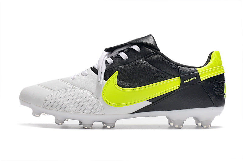 Chuteira Nike Premier 3 FG - Cinza/Verde