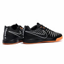 Chuteira Nike Tiempo Legend 7 Academy Futsal - Preto/Laranja