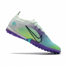 Chuteira Nike Mercurial Vapor 14 Society - Branco/Roxo