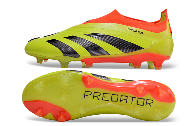 Chuteira Adidas Predstrike Elite Campo - Amarelo/Preto