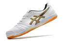 Chuteira Asics Japan Destaque FF Futsal - Branco/Amarelo