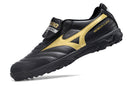 Chuteira Mizuno Morelia Neo 2 Society - Preto/Dourado