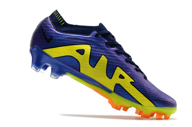 Chuteira Nike Air Zoom Mercurial Vapor 15 Elite FG - Azul/Amarelo