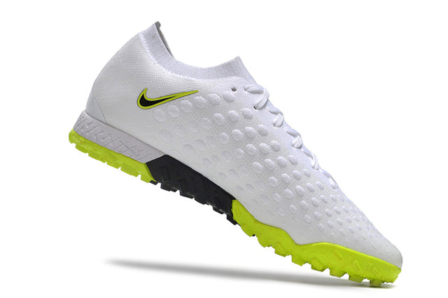 Chuteira Nike Phantom Ultra Venom Society TF - Branco/Verde