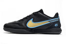 Chuteira Nike React Tiempo Legend 9 Pro Futsal IC - Preto/Dourado
