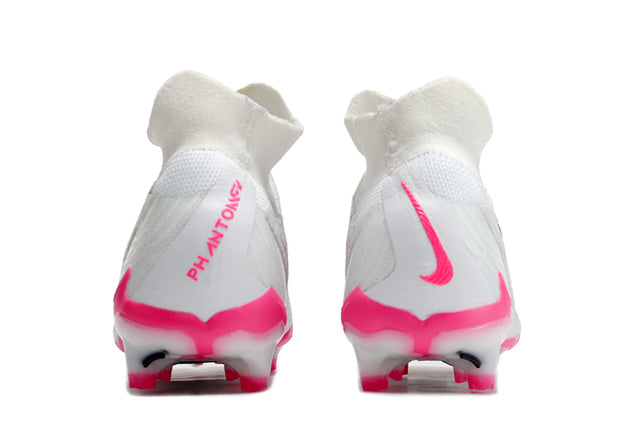 Chuteira Nike Campo Phantom GX Elite FG - Branco/Rosa