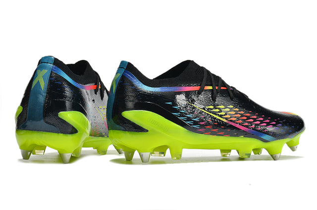 Chuteira Adidas X Speedportal.1 SG - Preto/Verde