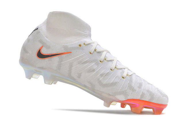 Chuteira Nike Phantom Luna Elite Campo FG - Branco/Laranja