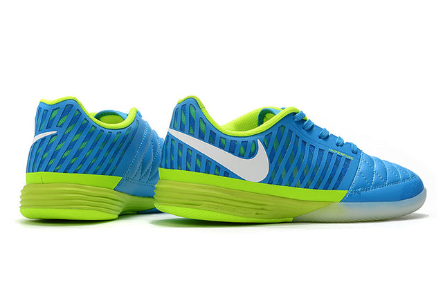 Chuteira Nike Lunar Gato Futsal - Azul/Verde