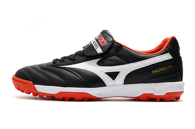 Chuteira Mizuno Morelia Neo 2 Society - Preto/Vermelho