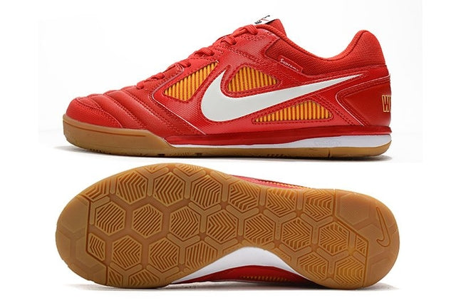 Chuteira Nike SB Gato Futsal - Vermelho/Branco