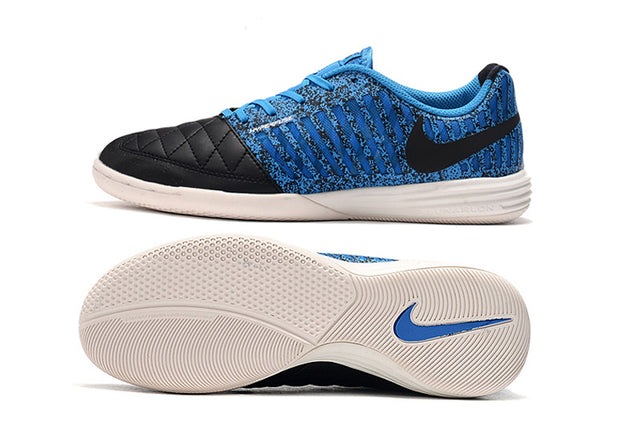 Chuteira Nike Lunar Gato Futsal - Azul/Preto