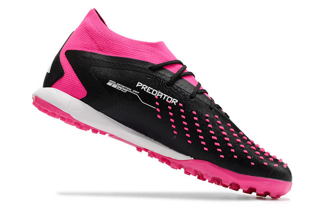 Chuteira Adidas Predator Accuracy.1 Society - Preto/Rosa