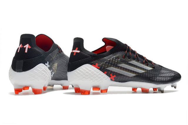Chuteira Adidas Speedfow.1 FG - Preto/Branco