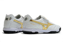 Chuteira Mizuno Morelia Neo 2 Society - Branco/Dourado
