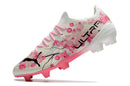 Chuteira Puma Ultra 1.3 Campo FG - Branco/Rosa