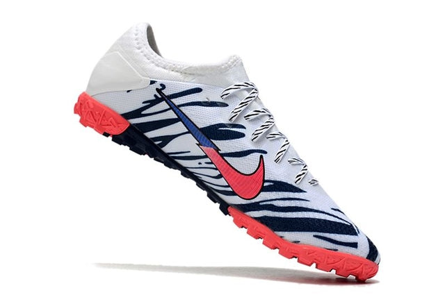 Chuteira Nike Mercurial Vapor 13 Society - Branco/Azul