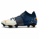 Chuteira Puma Future Z 1.1 Campo FG/AG - Branco/Azul