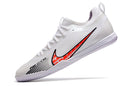 Chuteira Nike Mercurial Vapor 15 Pro Futsal IC - Branco/Vermelho