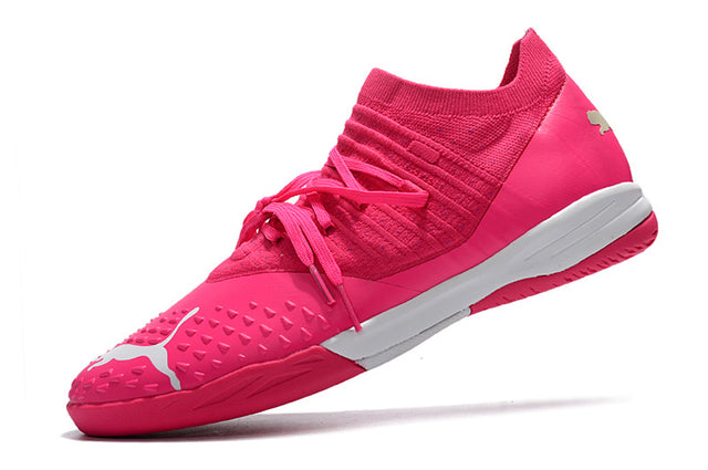 Chuteira Puma Future Z 1.3 Pro Cage Futsal - Rosa