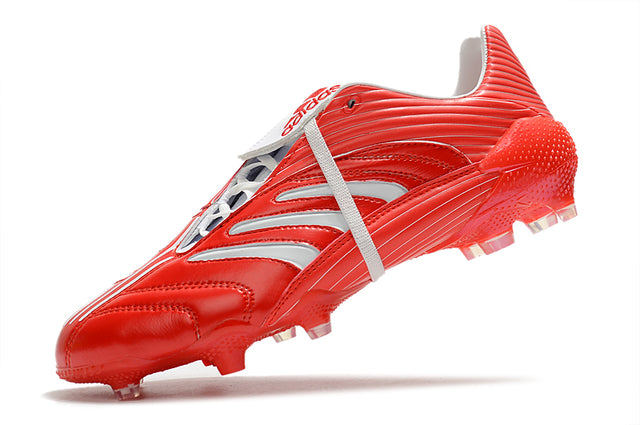 Chuteira Adidas Predator Absolute 20 FG - Vermelho/Branco