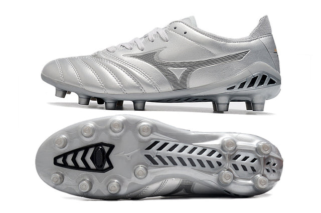 Chuteira Mizuno Morelia Neo 3 Campo FG - Prata