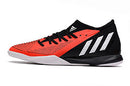 Chuteira Adidas Predator Edge.3 Futsal IC - Laranja/Preto/Branco