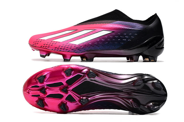 Chuteira Adidas X Speedportal+ FG - Rosa/Preto
