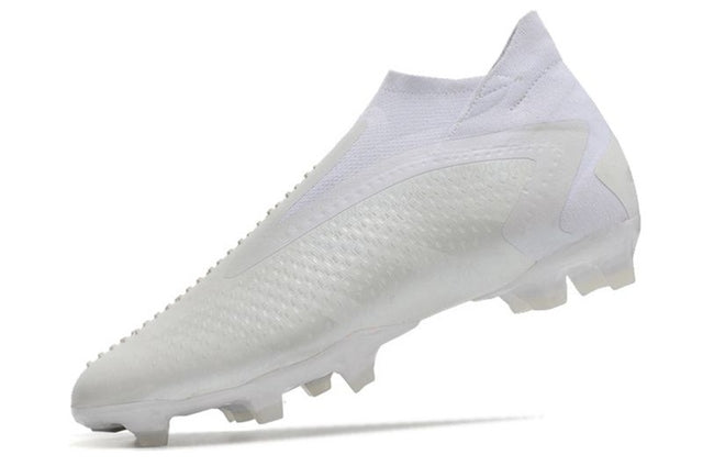 Chuteira Adidas Predator Accuracy+ FG - All White