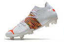 Chuteira Puma Future Z 1.1 Campo FG/AG - Branco/Laranja