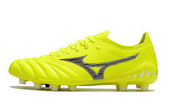 Chuteira Mizuno Morelia Neo 3 Campo FG - Amarelo/Preto