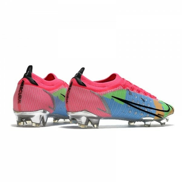 Chuteira Nike Mercurial Vapor 14 Elite Campo FG - Rosa/Azul
