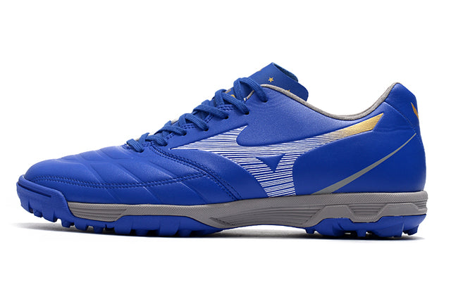 Chuteira Mizuno Rebula 3 Society - Azul/Cinza