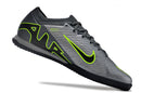 Chuteira Nike Mercurial Vapor 15 Elite Futsal - Cinza/Verde