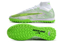 Chuteira Nike Mercurial Superfly 9 Elite Society - Branco/Verde