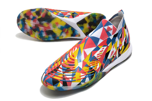 Chuteira Adidas Predator Edge+ Futsal IC "Geometric"