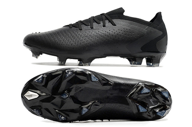 Chuteira Adidas Predator Accuracy.1 Low FG - All Black