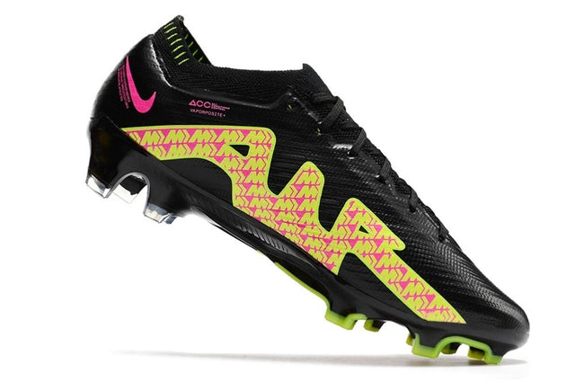 Chuteira Nike Air Zoom Mercurial Vapor 15 Elite FG - Preto/Amarelo