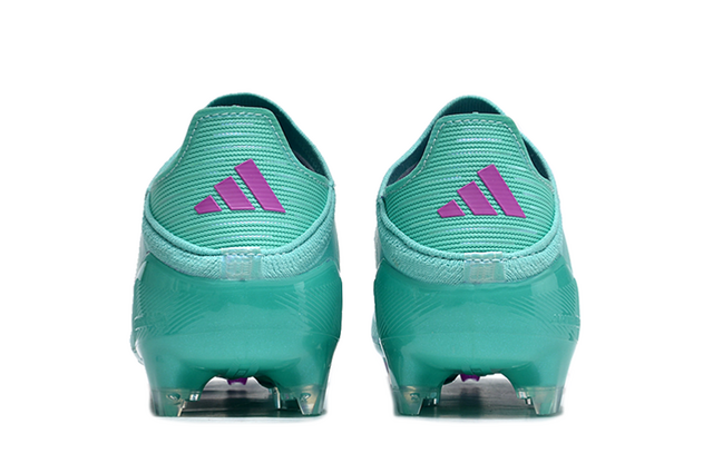 Chuteira Adidas F50 X Campo - Azul/Rosa