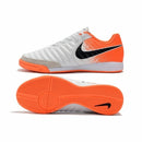 Chuteira Nike Tiempo Legend 7 Academy Futsal - Branco/Laranja