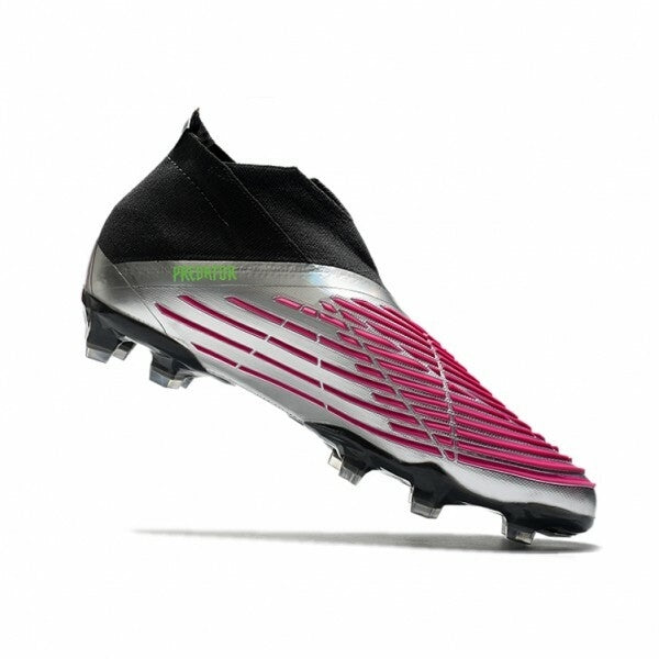 Chuteira Adidas Predator Edge+ FG - Preto/Prata