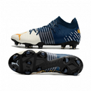 Chuteira Puma Future Z 1.1 Campo FG/AG - Branco/Azul