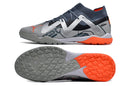 Chuteira Puma Future Match Society TF - Cinza/Laranja